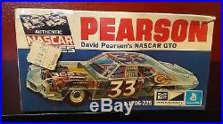 amt nascar pearson david revell gto sealed mpc rare factory kit