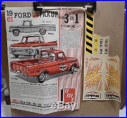 amt ford 1961 truck pickup kit in1 started custom