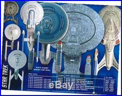 0954 1/2500 star trek uss enterprise box set snap