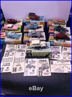 10 Pyro model car kit lot Built Perfect Model Assembled Kits With Original Box