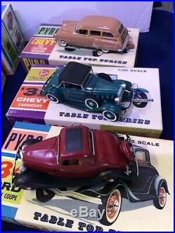 10 Pyro model car kit lot Built Perfect Model Assembled Kits With Original Box