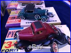 10 Pyro model car kit lot Built Perfect Model Assembled Kits With Original Box