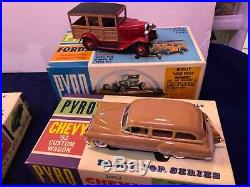 10 Pyro model car kit lot Built Perfect Model Assembled Kits With Original Box