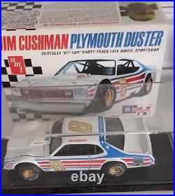 125 AMT JIM CUSHMAN Plymouth Duster Short Track Late Model Sportsman Model Kit