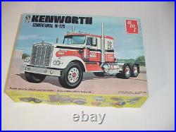 125 AMT Kenworth Conventional W-925 Semi Tractor Model Kit WithBox