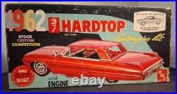 125 Vintage AMT 1962 Pontiac Tempest LeMans HT K-6022 3n1 unbuilt kit Wow NICE
