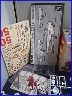 125 Vintage AMT 1963 Buick Electra 225 Cvt 06-513 3n1 unbuilt car kit NICE