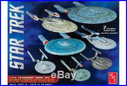 1537 AMT 954 Star Trek U. S. S. Enterprise 7 Plastic Snap Model Kits