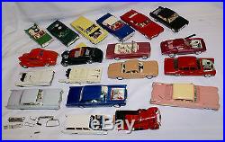 15 Plus Vintage 1960's Model Car Junkyard Cars by JOHAN, AMT & REVELL