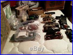 18 AS IS die cast model cars parts, frames metal kits collection ford chevy amt