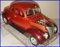1937 Amt Ford Custom Hoodless 5 Window Coupe Professional Built Model Kit