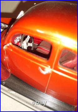 1937 Amt Ford Custom Hoodless 5 Window Coupe Professional Built Model Kit