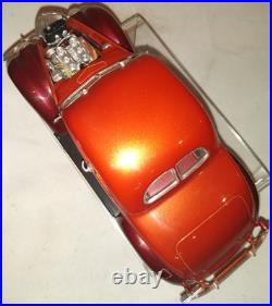 1937 Amt Ford Custom Hoodless 5 Window Coupe Professional Built Model Kit
