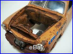 1949 Ford Coupe Drag Gasser Barn Find Rat Rod Weathered Pro Built AMT 1/25