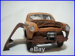 1949 Ford Coupe Drag Gasser Barn Find Rat Rod Weathered Pro Built AMT 1/25