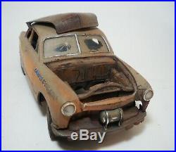 1949 Ford Coupe Drag Gasser Barn Find Rat Rod Weathered Pro Built AMT 1/25