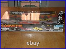 1953 & 1957 & 1963 & 1972 & 1996 CORVETTE CARS, TOTAL OF (#5) Model Kits, 1/25