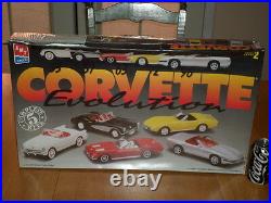1953 & 1957 & 1963 & 1972 & 1996 CORVETTE CARS, TOTAL OF (#5) Model Kits, 1/25