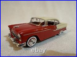 1955 Chevrolet Bel Aire MPC AMT 125 Professional Built model Operable Parts