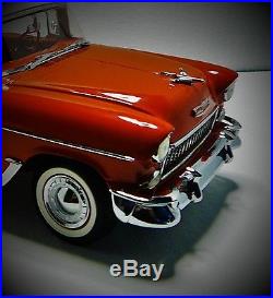 1955 Chevy Built Bel Air Vintage Car 1 Model 12 Carousel Red 18 1957 1956 24 8