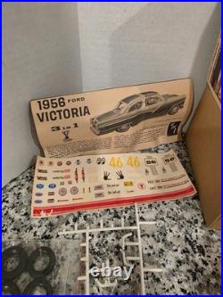1956 Ford Victoria Hardtop 1/25 Model Kit AMT Vintage MIB NEW Unbuilt