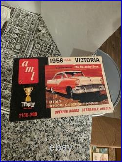 1956 Ford Victoria Hardtop 1/25 Model Kit AMT Vintage MIB NEW Unbuilt