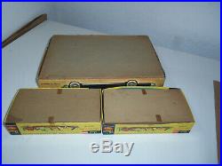 1956 Lot Vintage Model Kits LINCOLN CONTINENTAL Revell AMT Ideal PYRO Parts Box
