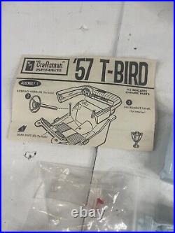 1957 AMT Ford T-Bird Craftsman Series Kit 4037 ORIGINAL NO DECALS