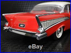 1957 Chevy Chevrolet Built Vintage 25 Car 1 24 Carousel Red 12 Model 18 1955