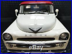 1958 Dodge Built Pickup Truck Sport 1 Vintage 25 Tailfin Classic Model Car Metal