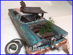 1958 Edsel Pacer Unrestored Junkyard Weathered Barn Find Model Car AMT 1/25