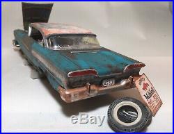 1958 Edsel Pacer Unrestored Junkyard Weathered Barn Find Model Car AMT 1/25