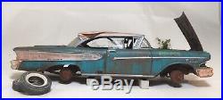 1958 Edsel Pacer Unrestored Junkyard Weathered Barn Find Model Car AMT 1/25