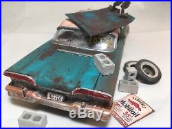 1958 Edsel Pacer Unrestored Junkyard Weathered Barn Find Model Car AMT 1/25
