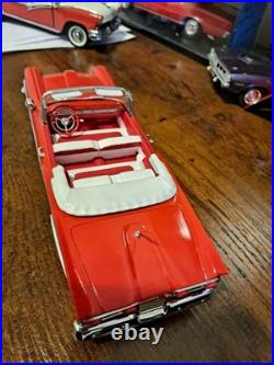 1958 Ford Fairlane 500 Convert. Pro Built Vintage Model Car 1/25 Scale