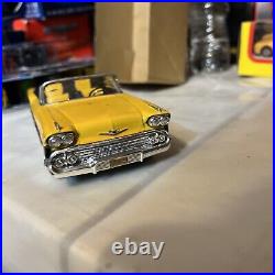 1958 chevy Bel Air convertible 1/25 amt Rare 1958 Vintage Built