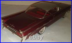 1959 Amt Pontiac Bonneville 2 Door Hardtop Professional Built Screw Model Kit