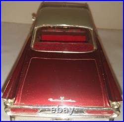 1959 Amt Pontiac Bonneville 2 Door Hardtop Professional Built Screw Model Kit