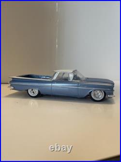 1959 Chevy El Camino Built Model Car. 1/25
