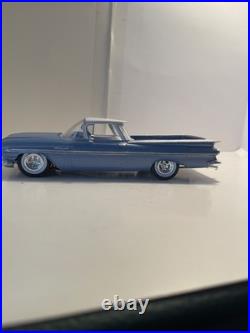 1959 Chevy El Camino Built Model Car. 1/25