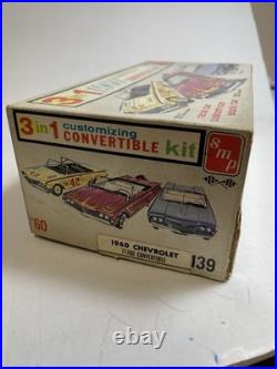 1960 Chevrolet Impala Convertible AMT Kit Mint Unbuilt