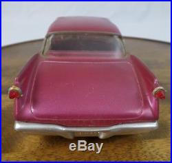 1960 Chrysler Imperial Plastic Vintage AMT Customizing Kit Model, Purple