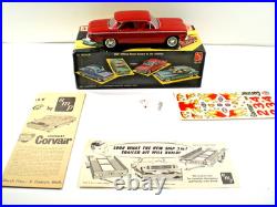 1960 Corvair Monza Smp 1/25 Scale Annual Kit In Original Box K-7060 Restoration
