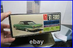 1961 Amt 1/25 Scale #2461-206'61 Ford Starliner Convertible Kit! Nice Box Read