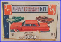 1961 Ford Falcon 61 K-1061 Model Kit AMT 3 Way 1/25 VINTAGE MIB NEW Unbuilt