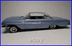 1961 Impala Model Kit Lowrider With 14 X 7 Crome 45 Spokes Wire Wheels 125 Scale