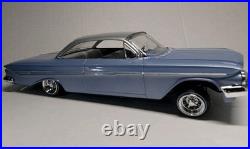 1961 Impala Model Kit Lowrider With 14 X 7 Crome 45 Spokes Wire Wheels 125 Scale
