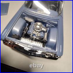 1961 Impala Model Kit Lowrider With 14 X 7 Crome 45 Spokes Wire Wheels 125 Scale