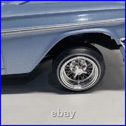 1961 Impala Model Kit Lowrider With 14 X 7 Crome 45 Spokes Wire Wheels 125 Scale