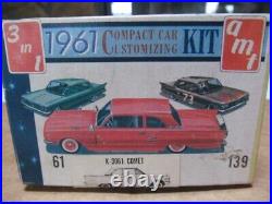 1961 Mercury Comet Model kit AMT unbuilt original issue